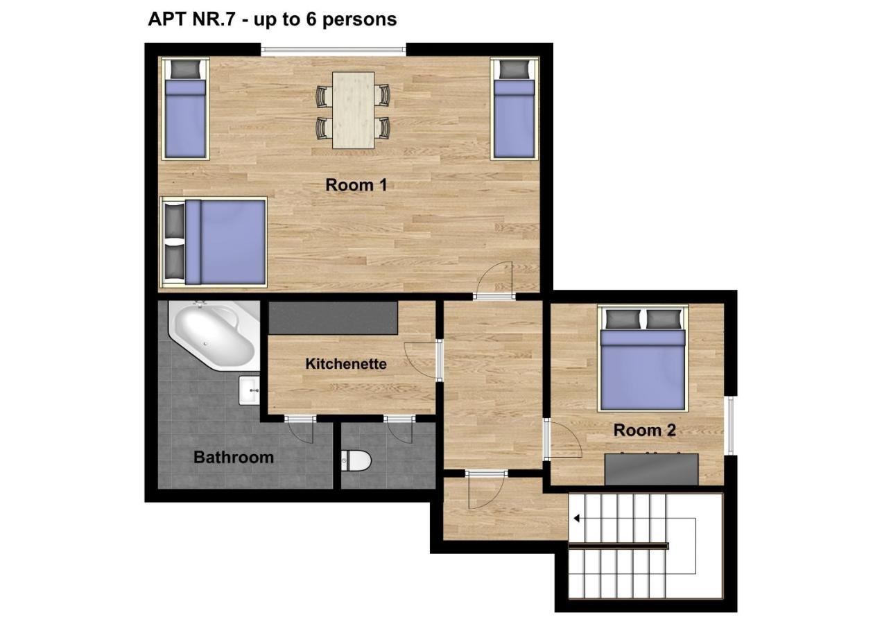 Family Style & Garden Apartments 布拉格 外观 照片